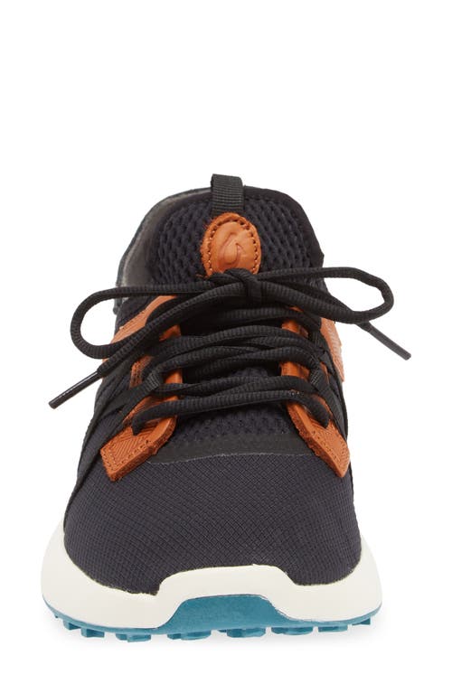 Olukai Manele Golf Shoe In Black/dark Shadow