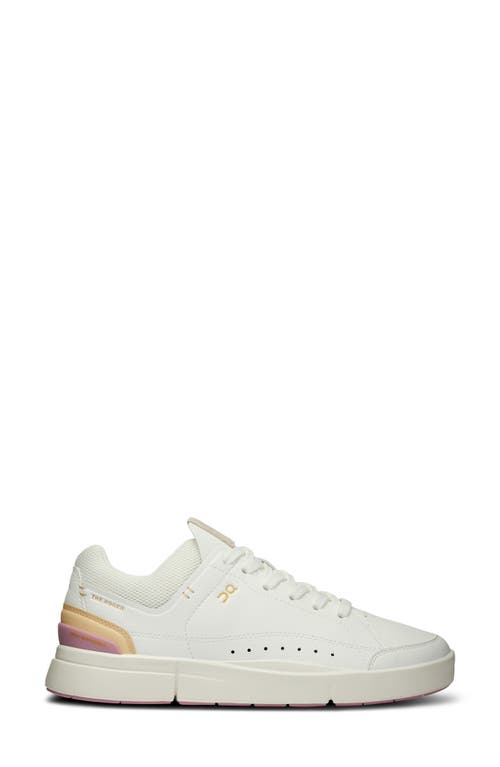 Shop On The Roger Centre Court Tennis Sneaker In White/zephyr