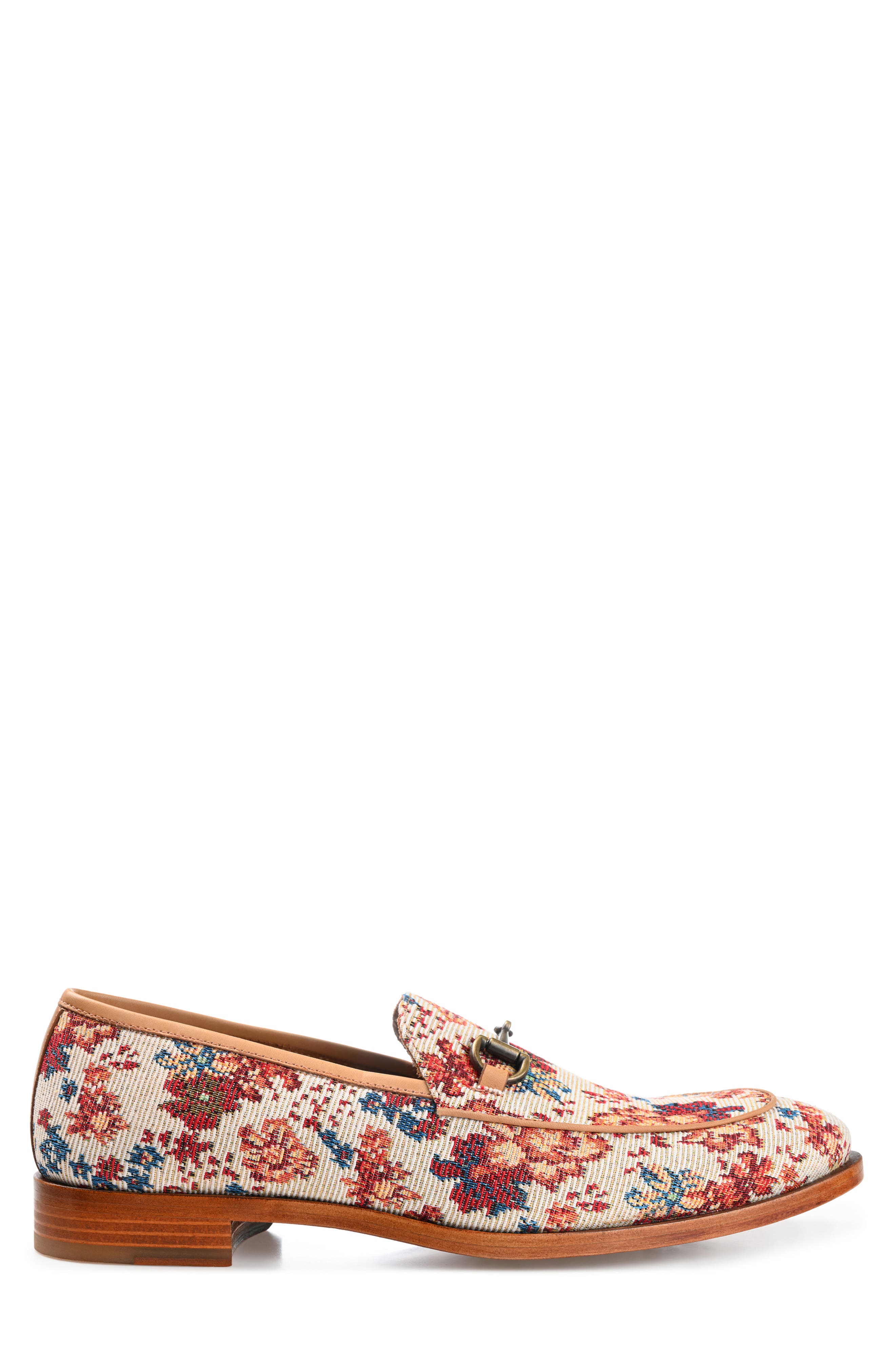 Taft Red Floral Loafers Wholesale TAFT Men main image 4