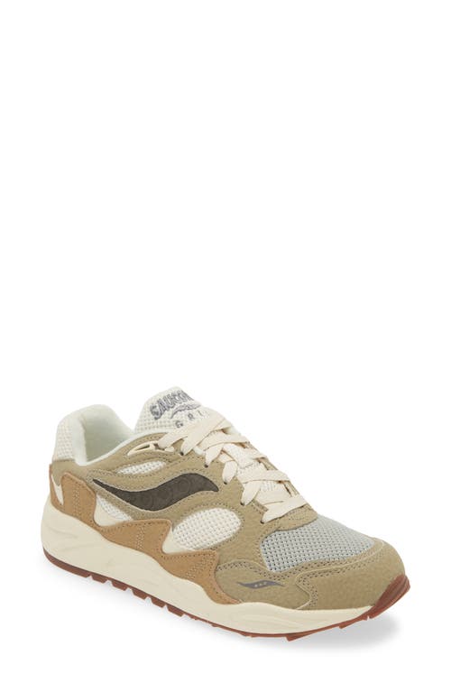 Saucony Grid Shadow 2 Sneaker Sand/Sage at Nordstrom,