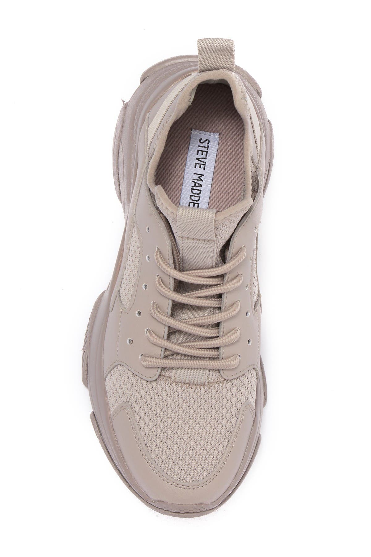 steve madden arelle exaggerated sole sneaker