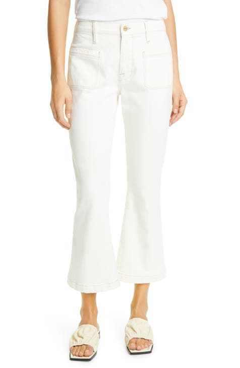 Women's Beige Flare Jeans | Nordstrom