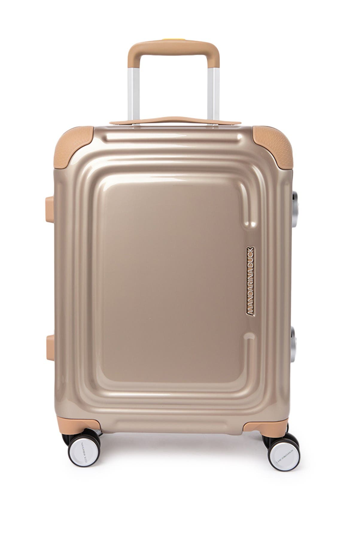Mandarina Duck C-frame Cabin Low Trolley Hardshell Luggage In Dark Grey5