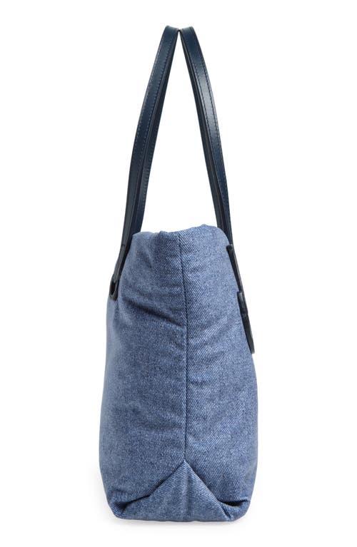 Jw Anderson Small Puffy Anchor Shopper Bag - J.w. Anderson - Polyester - Blue In Blue