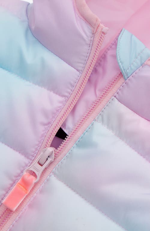 Rokka&rolla Toddler Lightweight Puffer Jacket In Bubblegum