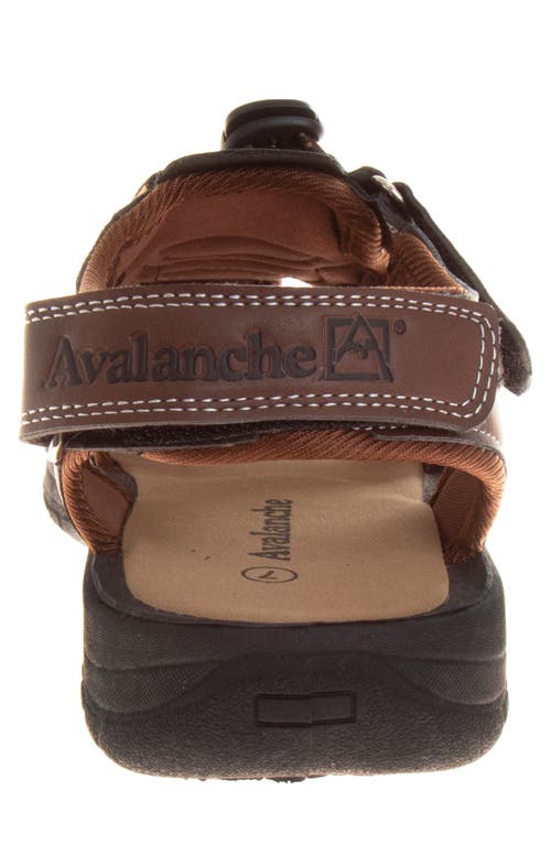 Avalanche Fisherman Sandal In Brown