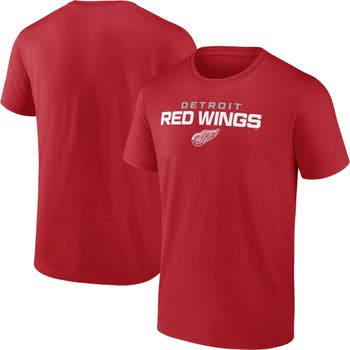 Fanatics Men's Branded Red Detroit Red Wings Vintage-Look Sport