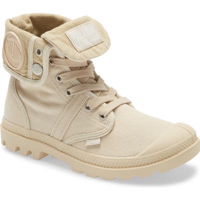 Palladium Pallabrouse Cuff Bootie- Beige