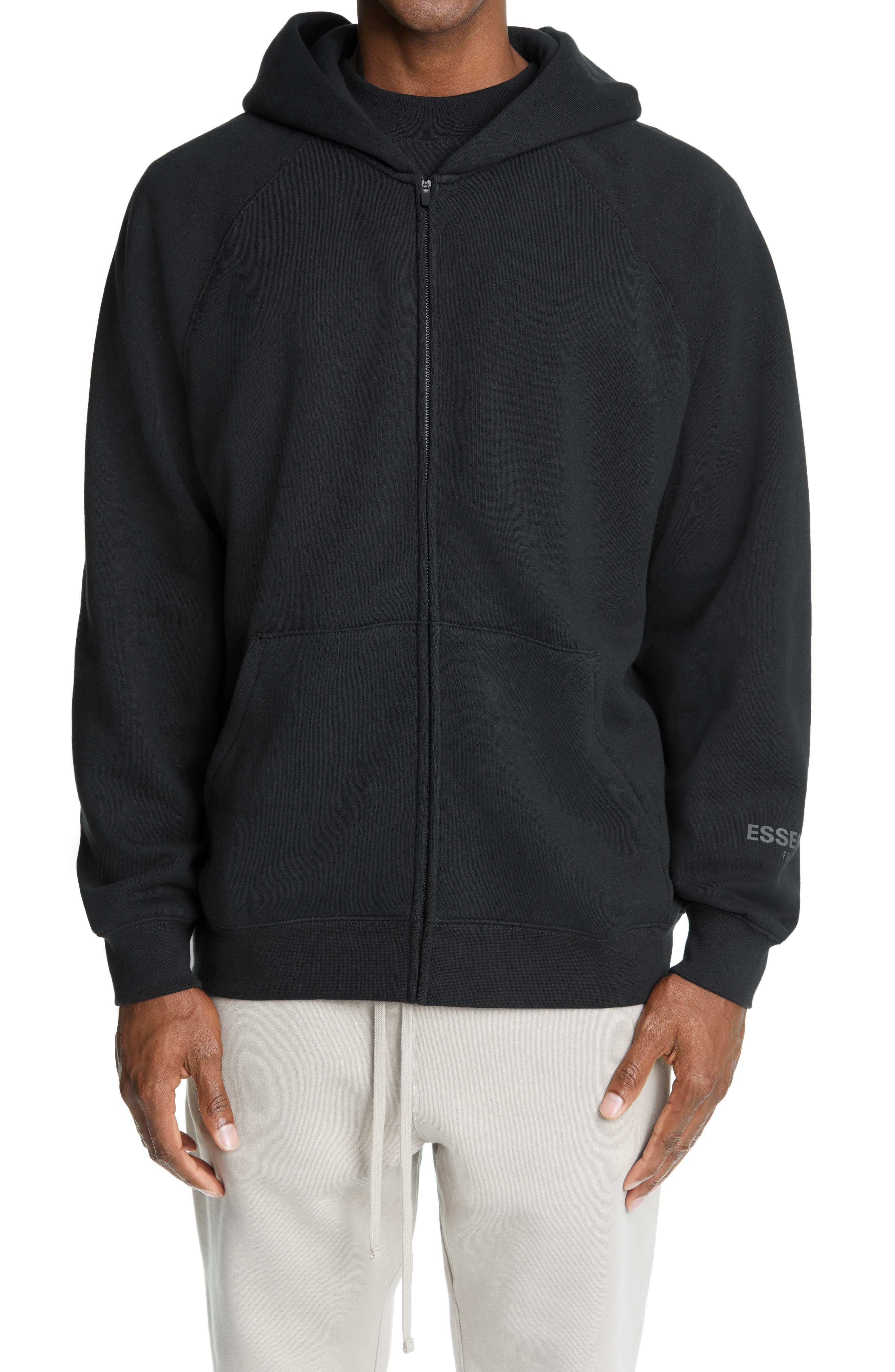 fear of god full zip hoodie