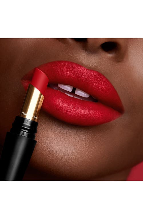 Christian Louboutin Rouge Stiletto Lumi Matte Lipstick In Private Red 111l