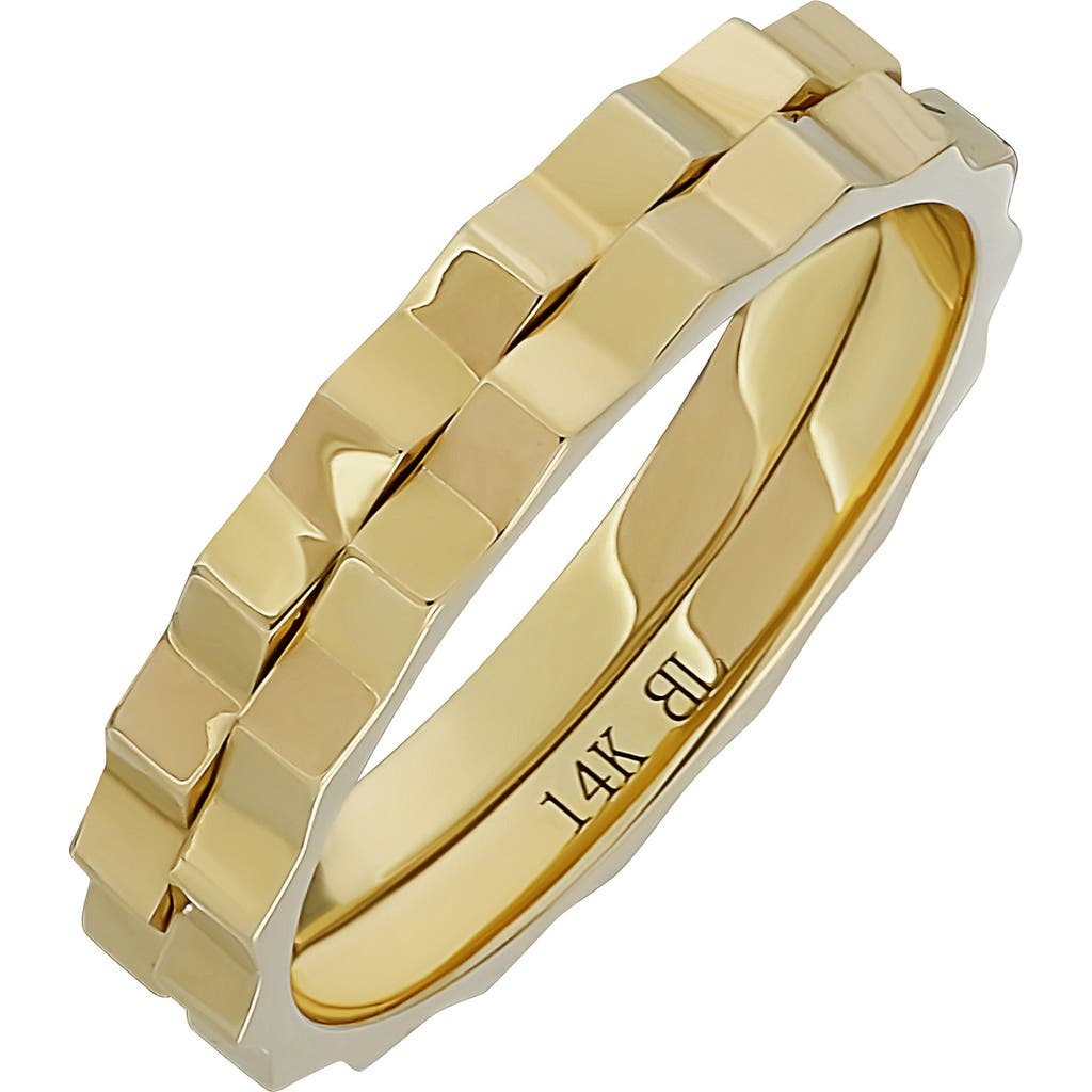 Bony Levy 14k Gold Stackable Band Ring In 14k Yellow Gold