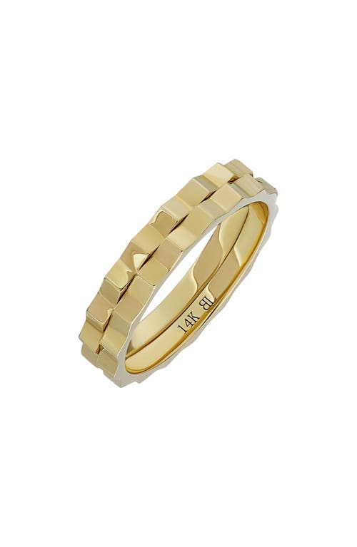 Bony Levy 14k Gold Stack Ring In 14k Yellow Gold