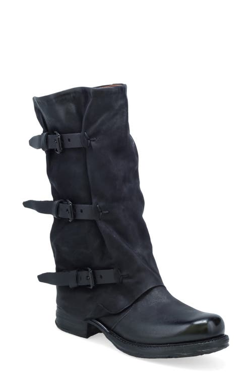 A. S.98 Sema Knee High Boot in Black at Nordstrom, Size 8.5-9Us