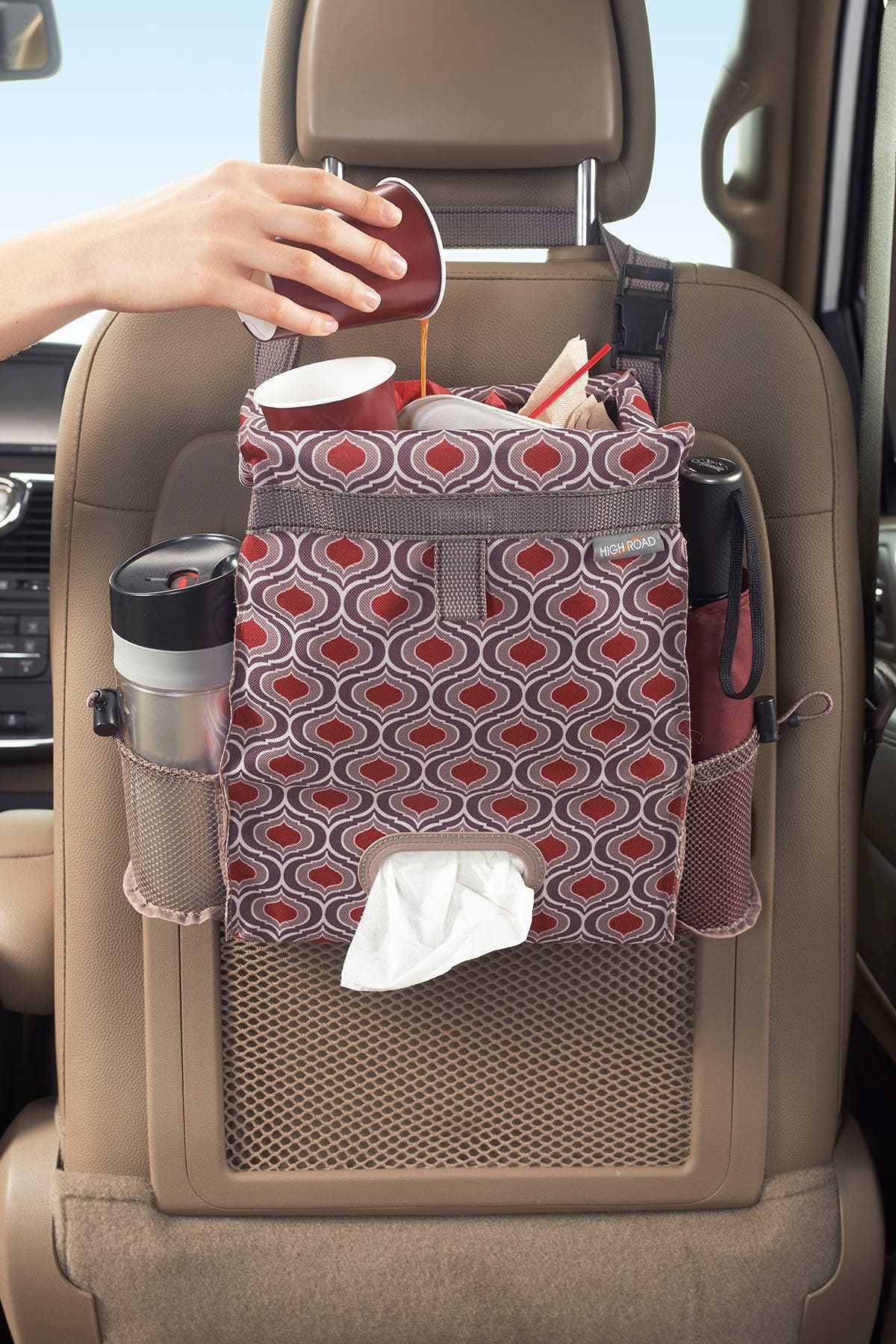 Talus High Road Puff N Stuff Tm Car Seat Back Organizer Sahara Hautelook