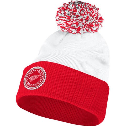 Adidas Men's Red Louisville Cardinals 2023 Sideline COLD.RDY Cuffed Knit Hat with Pom - Red