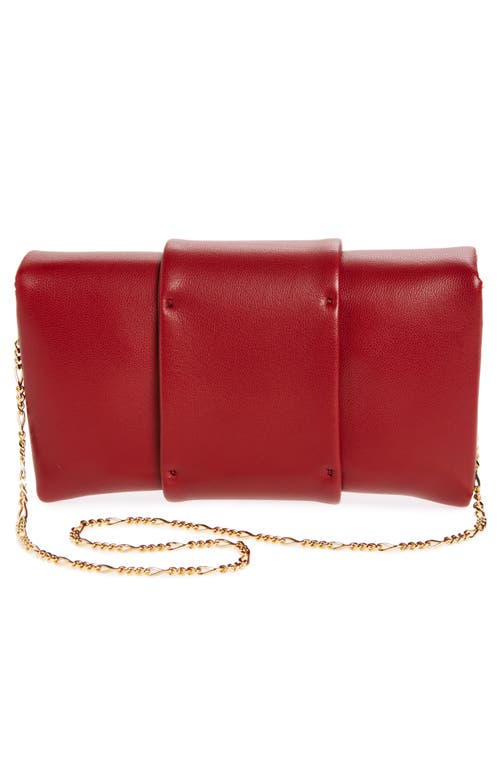 Proenza Schouler Flap Leather Shoulder Bag In Rosewood