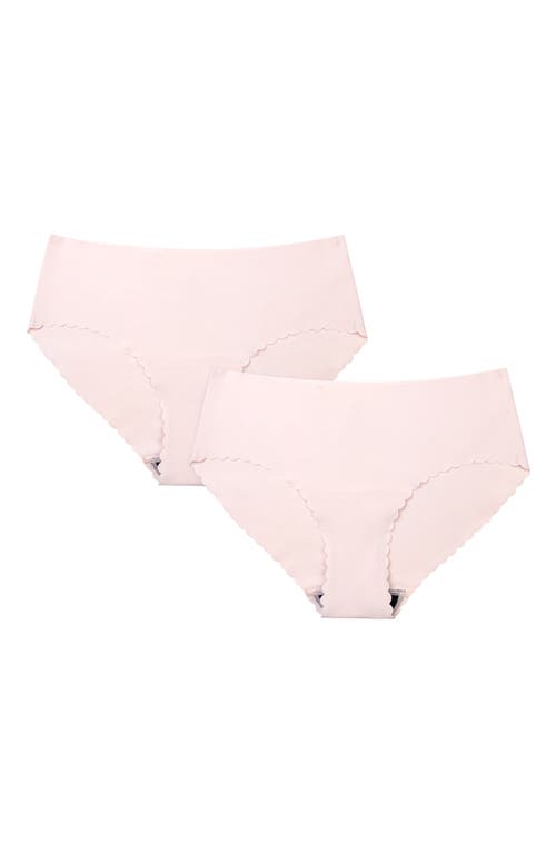 Shop Proof ® 2-pack Period & Leak Resistant Everyday Super Light Absorbency Briefs In Blush/blush