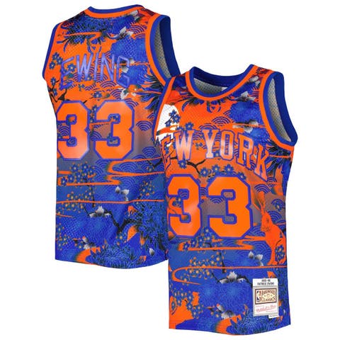 Men's Mitchell & Ness Penny Hardaway Blue Orlando Magic Hardwood Classics Lunar New Year Swingman Jersey Size: Small