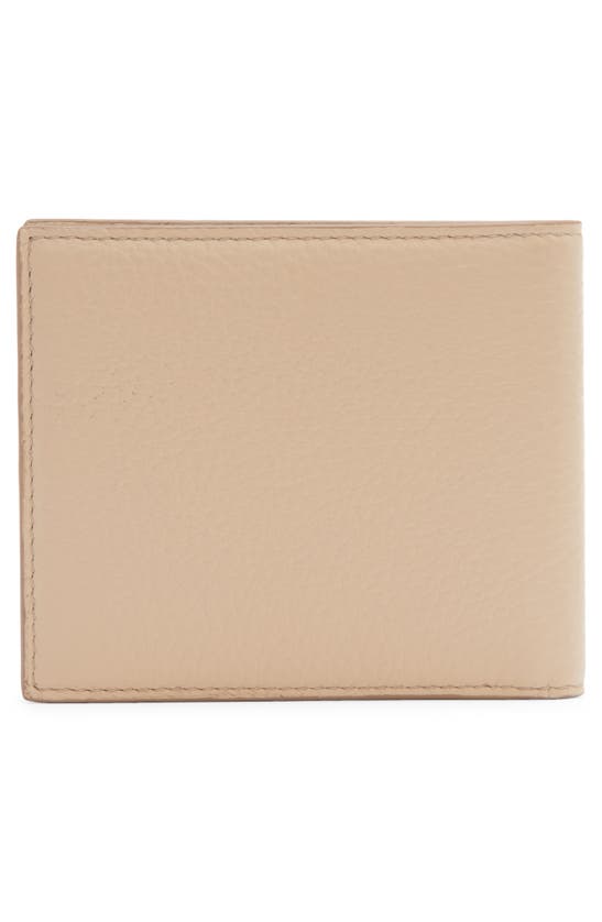 Dolce & Gabbana Dg Quilted Leather Bifold Wallet In Sabbia