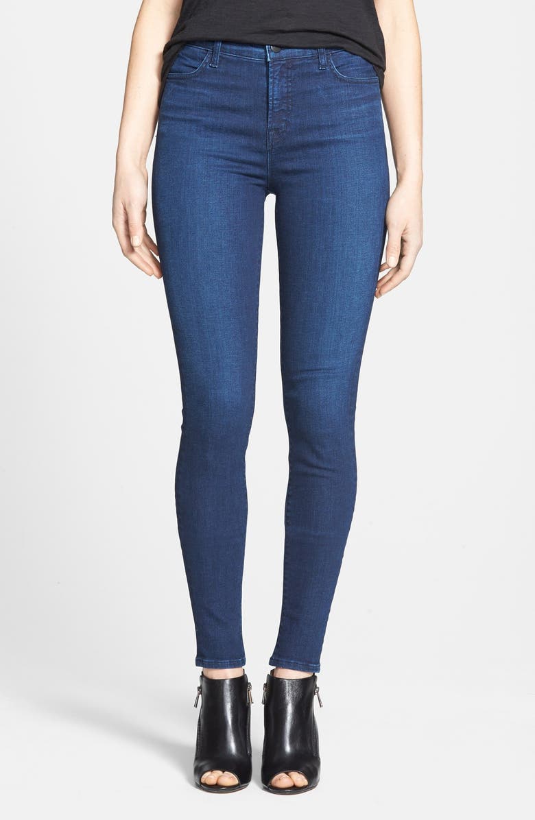 J Brand 'Maria' High Rise Skinny Jeans (Supreme) (Nordstrom Exclusive ...