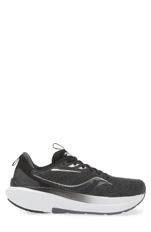 Saucony Echelon 9 Running Shoe In Black/white