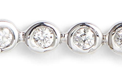 Dana Rebecca Designs Lulu Jack Bezel Diamond Bar Necklace In White Gold/dia