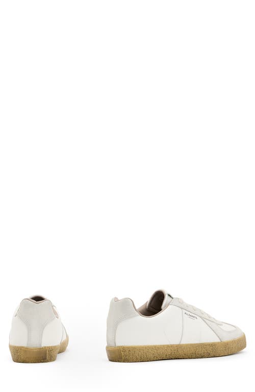 Shop Allsaints Jaimee Low Top Sneaker In Sand/white