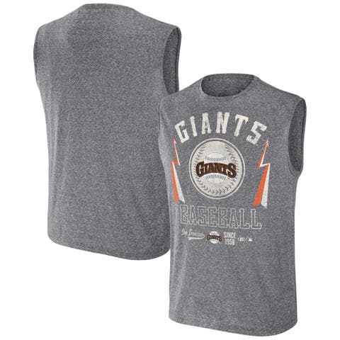 Men's NFL x Darius Rucker Collection by Fanatics Heather Gray New York Giants Henley Long Sleeve T-Shirt Size: Medium