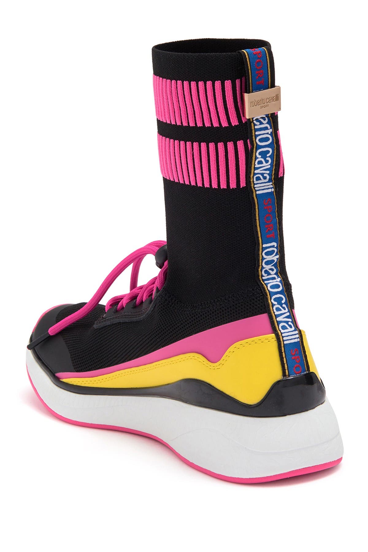 roberto cavalli sock sneaker