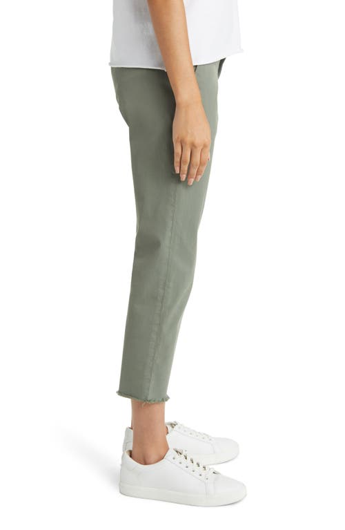 Shop Frank & Eileen Wicklow Crop Chinos In Rosemary