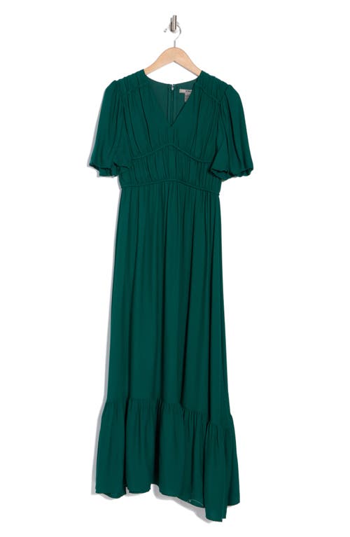 By Design Eden Puff Sleeve Maxi Dress In Botanical Garden