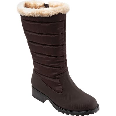 Trotters Benji Water Resistant Boot, Brown