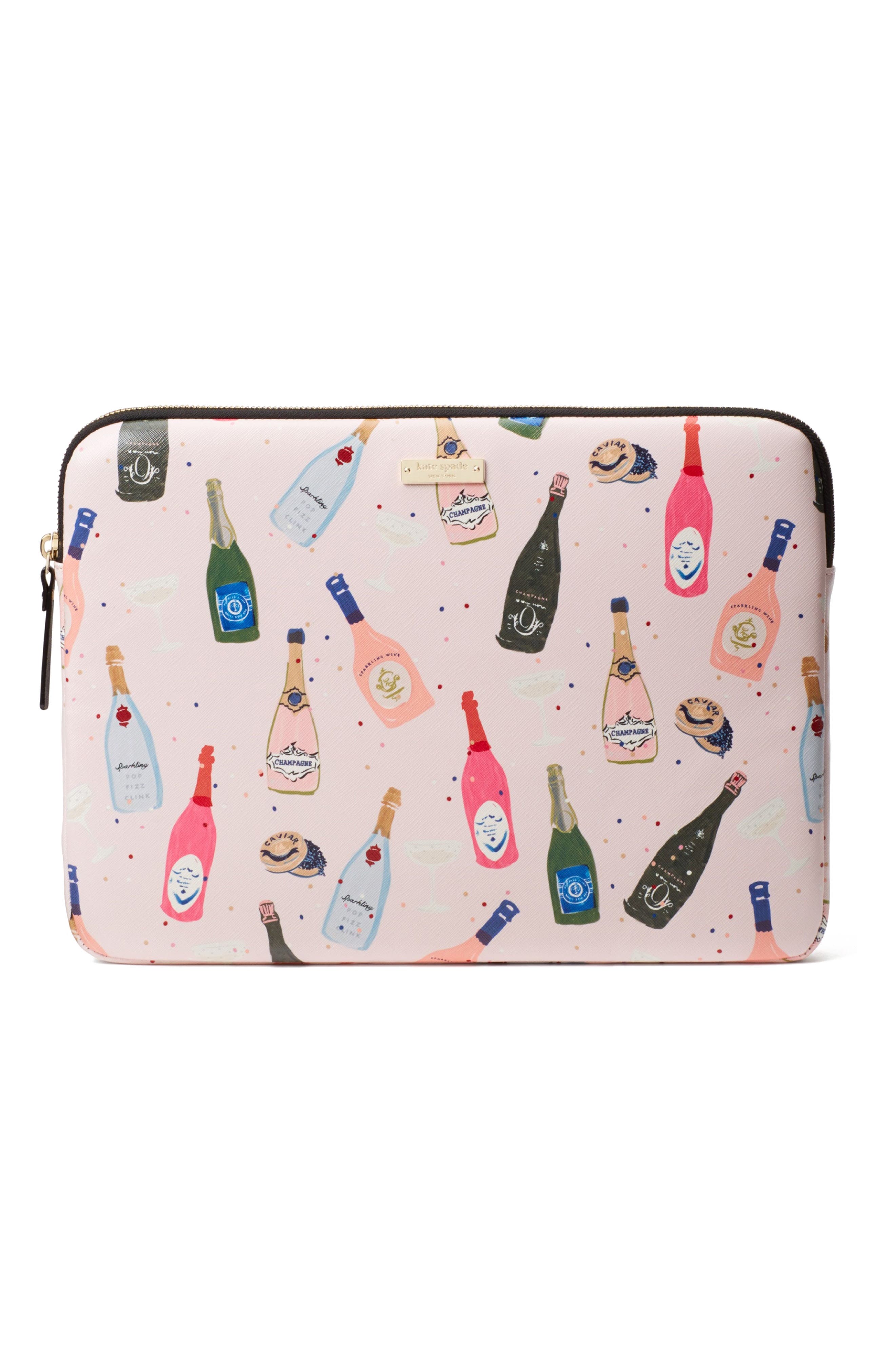 kate spade champagne laptop sleeve