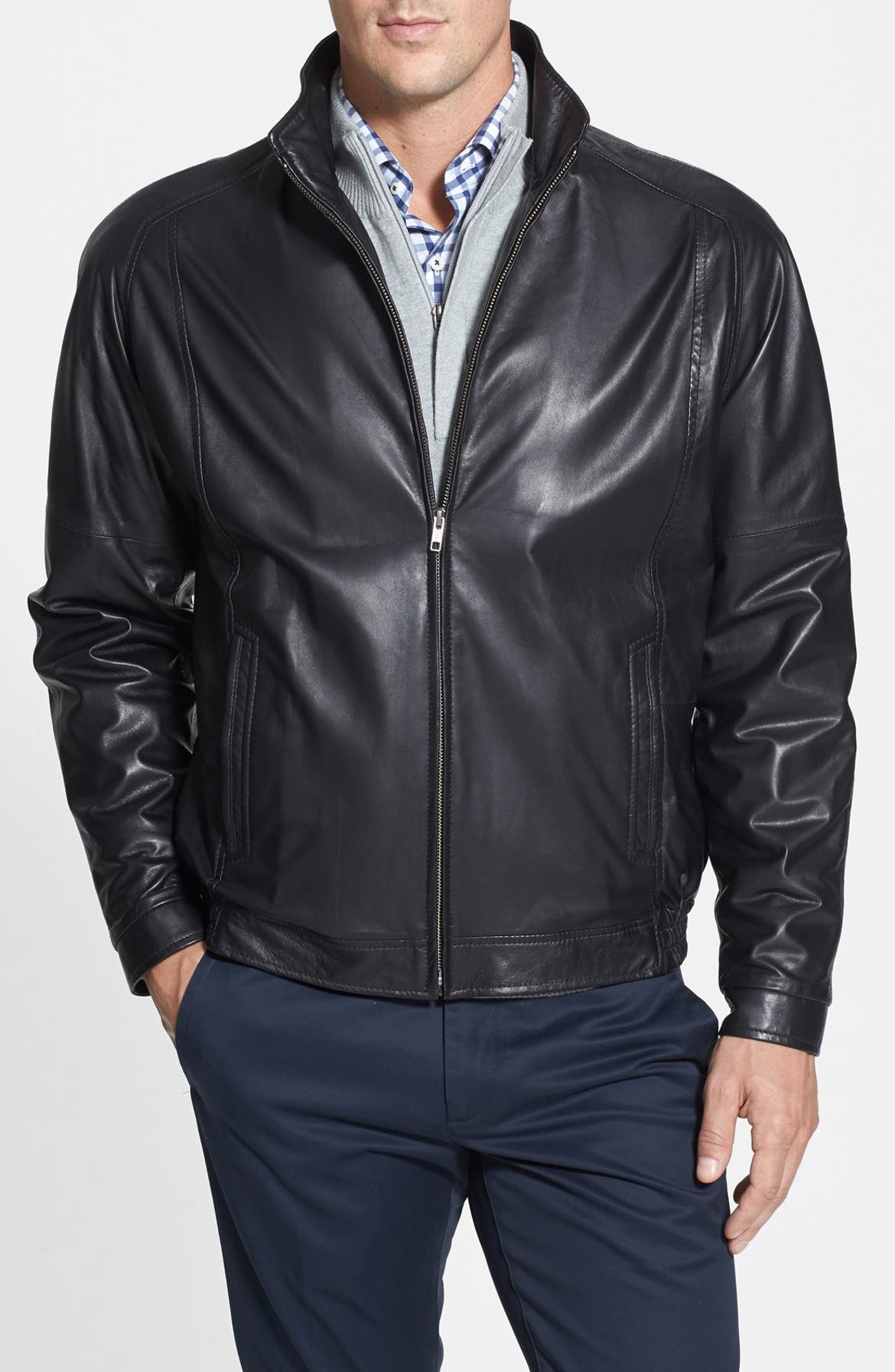 Remy Leather 'Glove' Lambskin Leather Jacket | Nordstrom