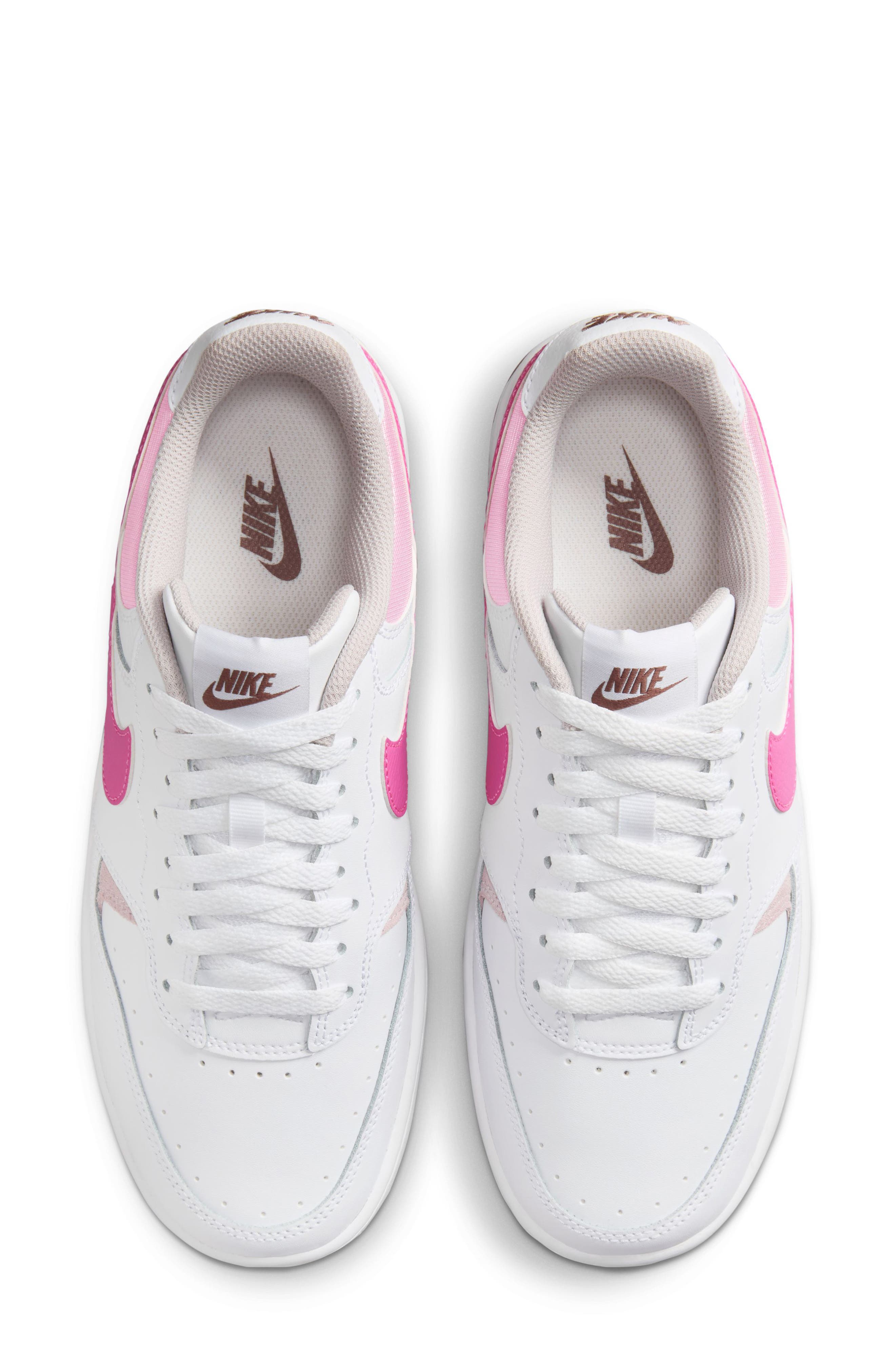 Nike Gamma Force Sneaker in White/Pink/Violet Smart Closet