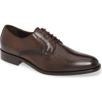 To Boot New York Ivins Plain Toe Derby- Brown