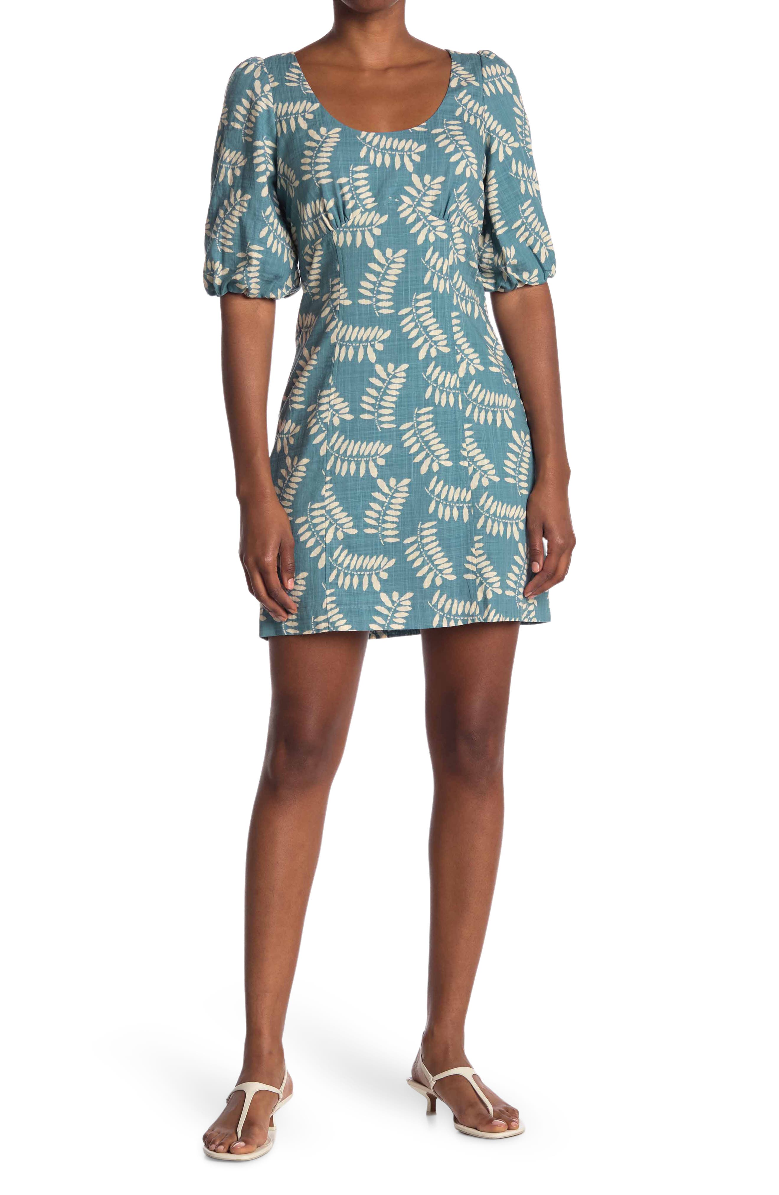 Parker Cammie Dress In Tropical Vines 