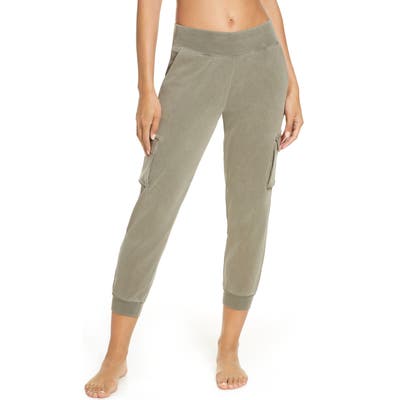 Alo High Waist Cargo Crop Jogger Pants
