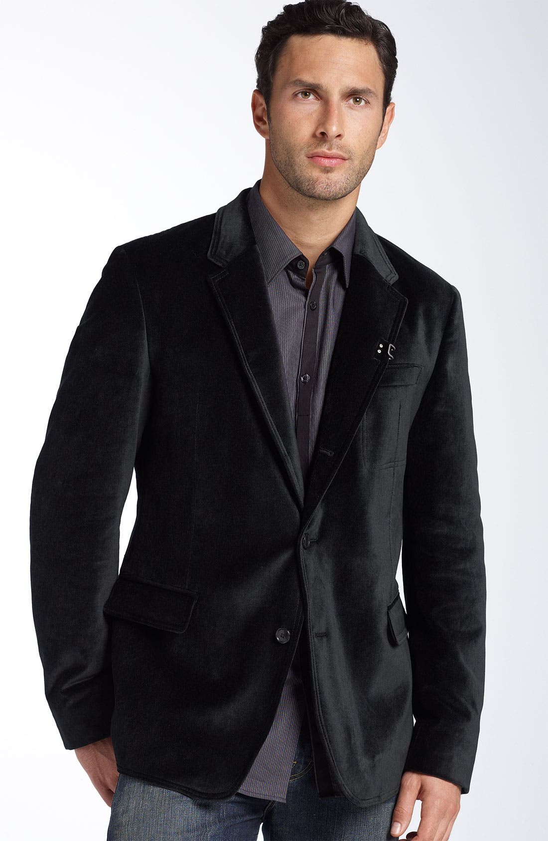 BOSS Black 'Casu' Velvet Blazer Nordstrom