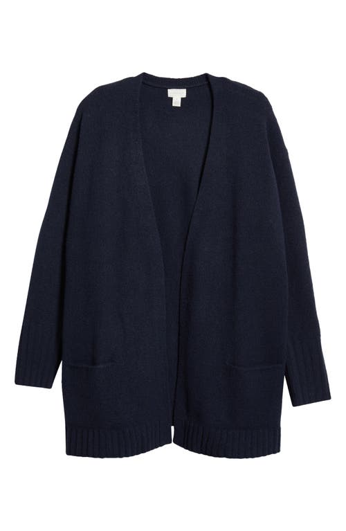 Shop Caslonr Caslon(r) Open Front Cardigan In Navy Blazer