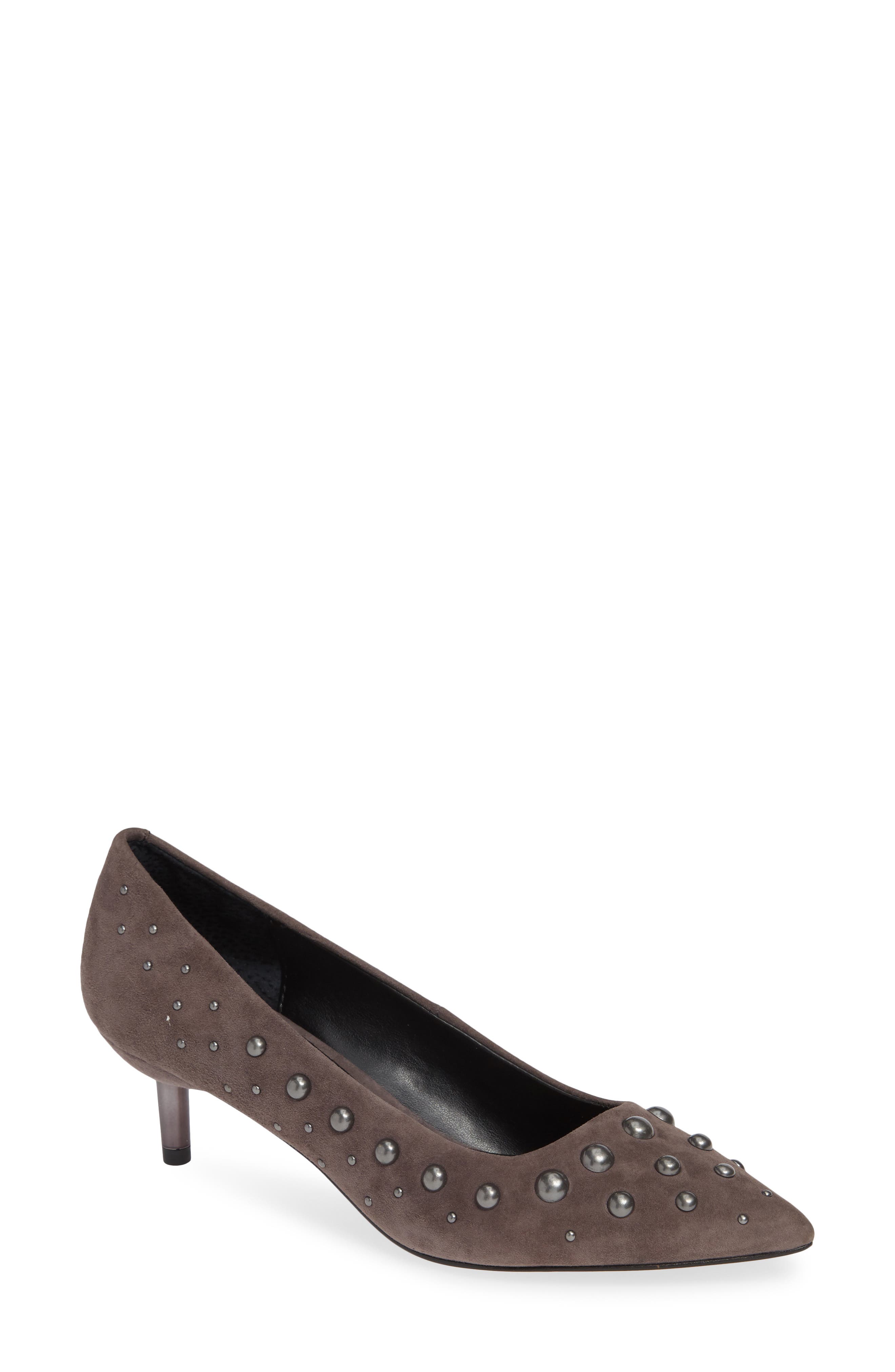 donald pliner kitten heel pumps