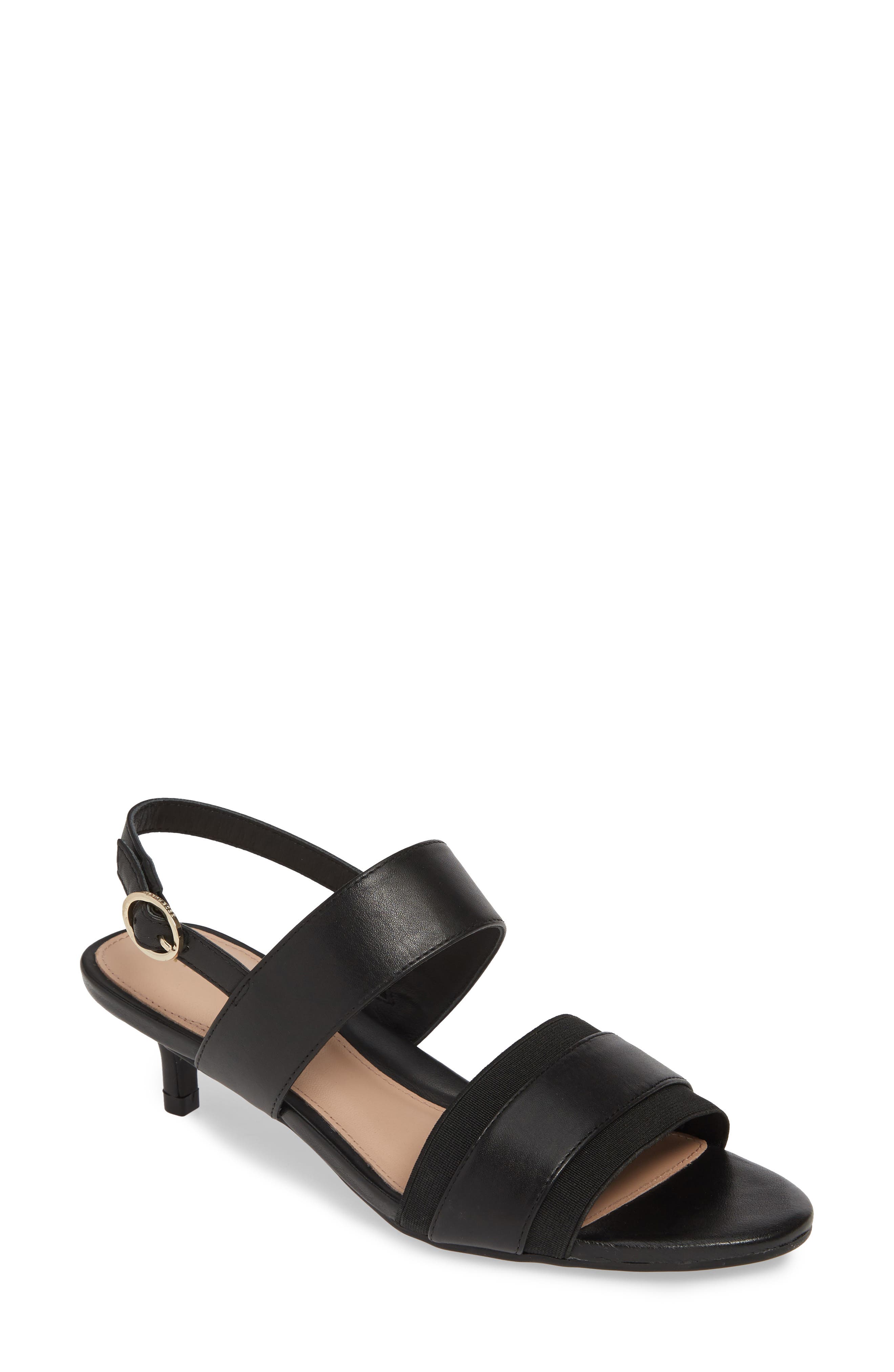 Taryn Rose Odette Sandal, Black