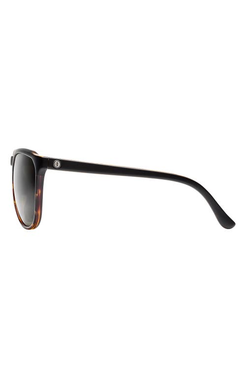 Shop Electric Encelia 62mm Polarized Oversize Sunglasses In Darkside Tort/grey Polar