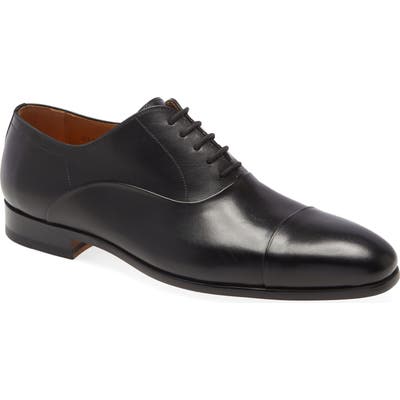 Magnanni Segovia Cap Toe Oxford- Black