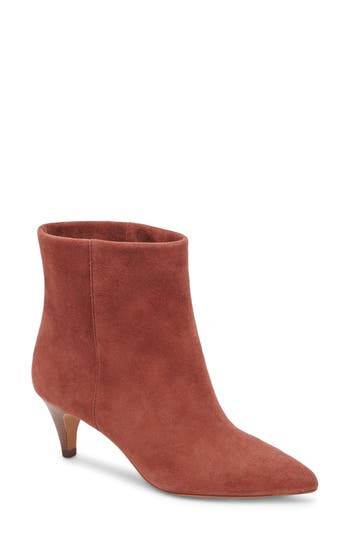 Dolce Vita Dee Pointed Toe Bootie In Cinnamon