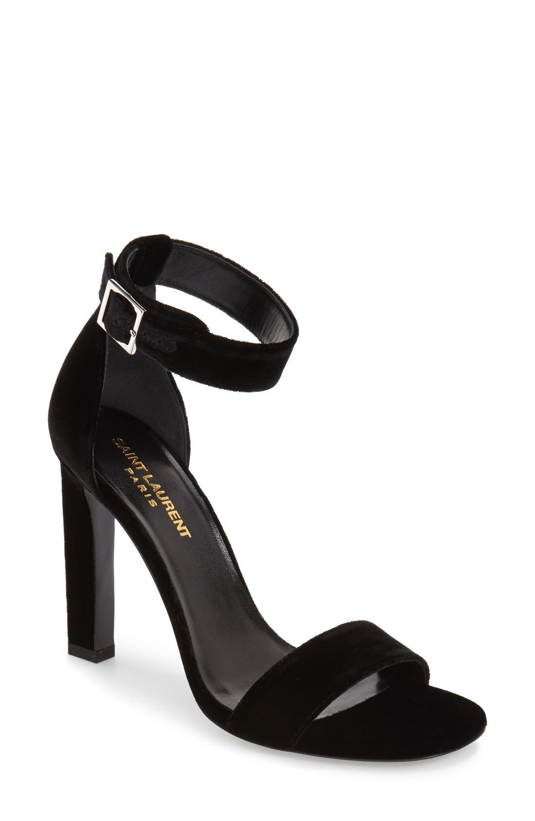 Saint Laurent 'Grace' Ankle Strap Sandal (Women) Nordstrom