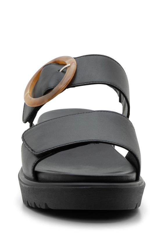 Shop Ara Bridgeport Wedge Sandal In Black