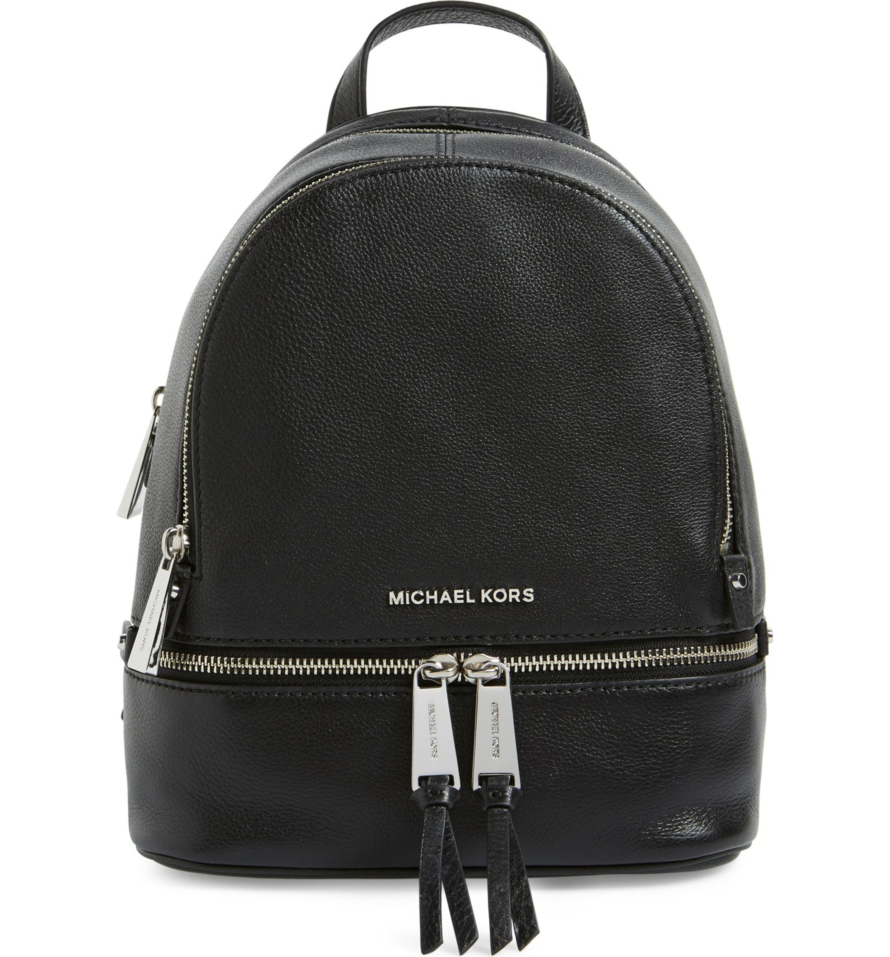 MICHAEL Michael Kors 'Extra Small Rhea' Leather Backpack | Nordstrom