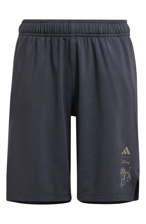 adidas x Disney Kids' 'The Lion King' Shorts Carbon/Multicolor/Brown at
