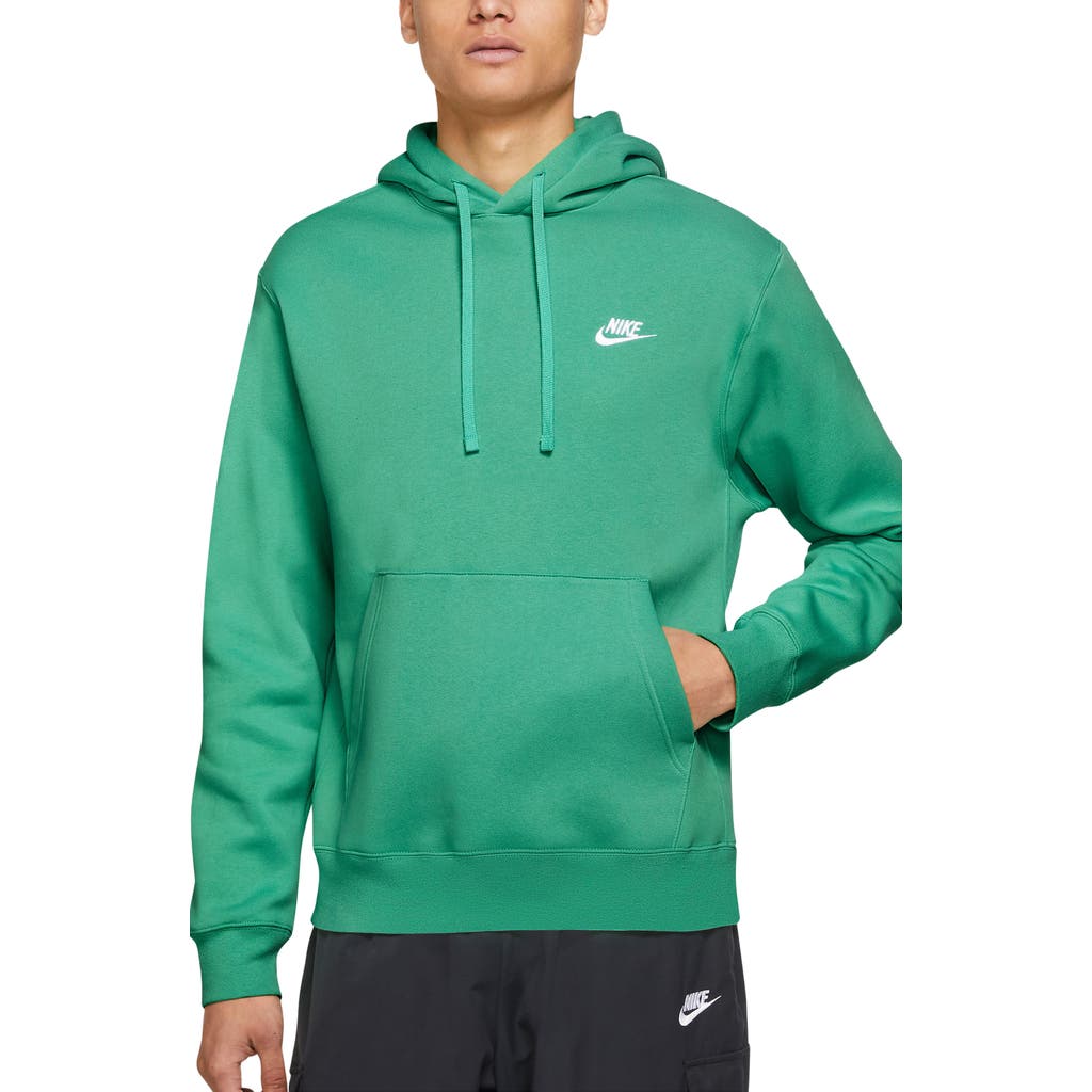 Shop Nike Sportswear Club Hoodie In Malachite/malachite/white